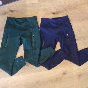 Athleta Rainer Tight Legging With Pockets XS Bundle